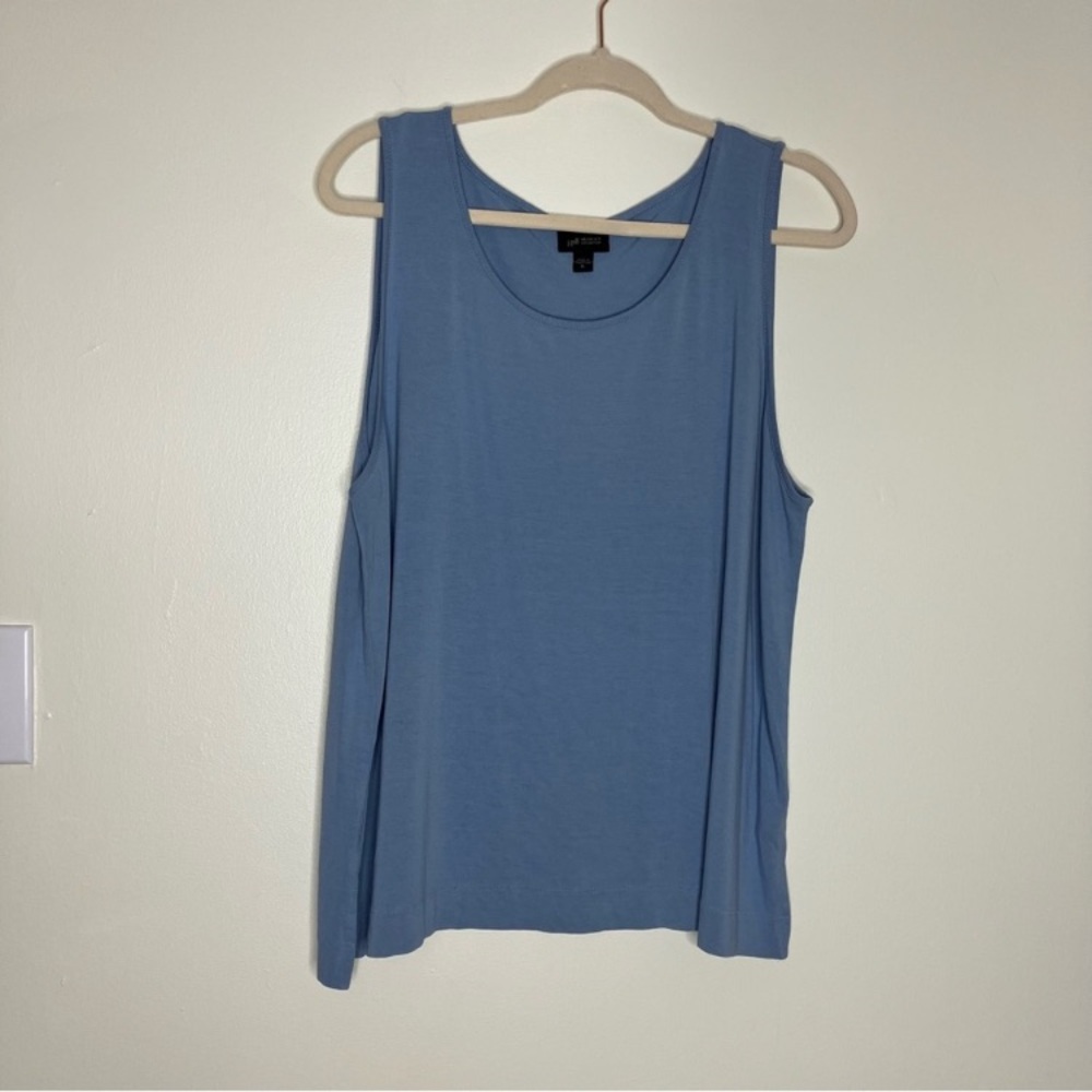 J. Jill Blue Sleeveless Tank Top